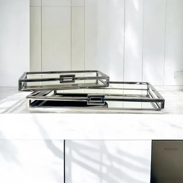 Tray - Rectangular with Buckle Detail