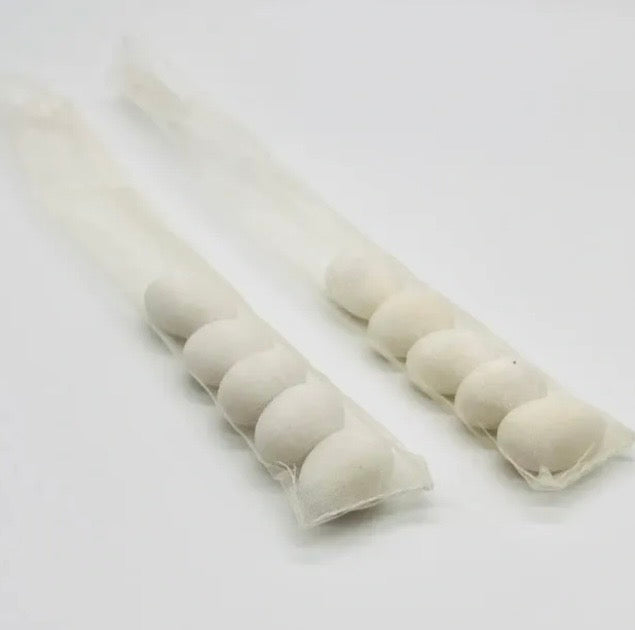 Slimline Organza Pouch - Available in White or Ivory - POUCH ONLY