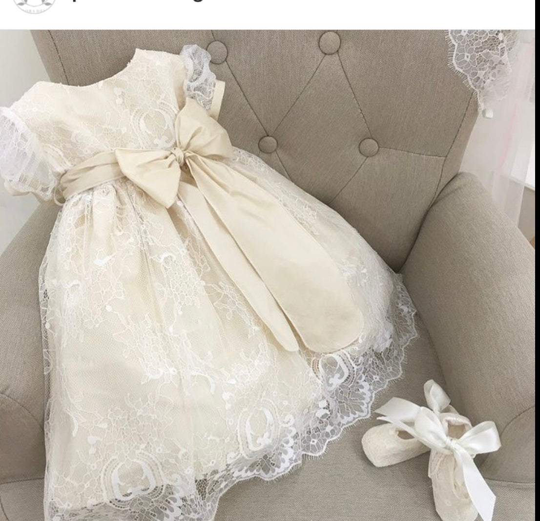 Christening Dress - Irene - various colours available.