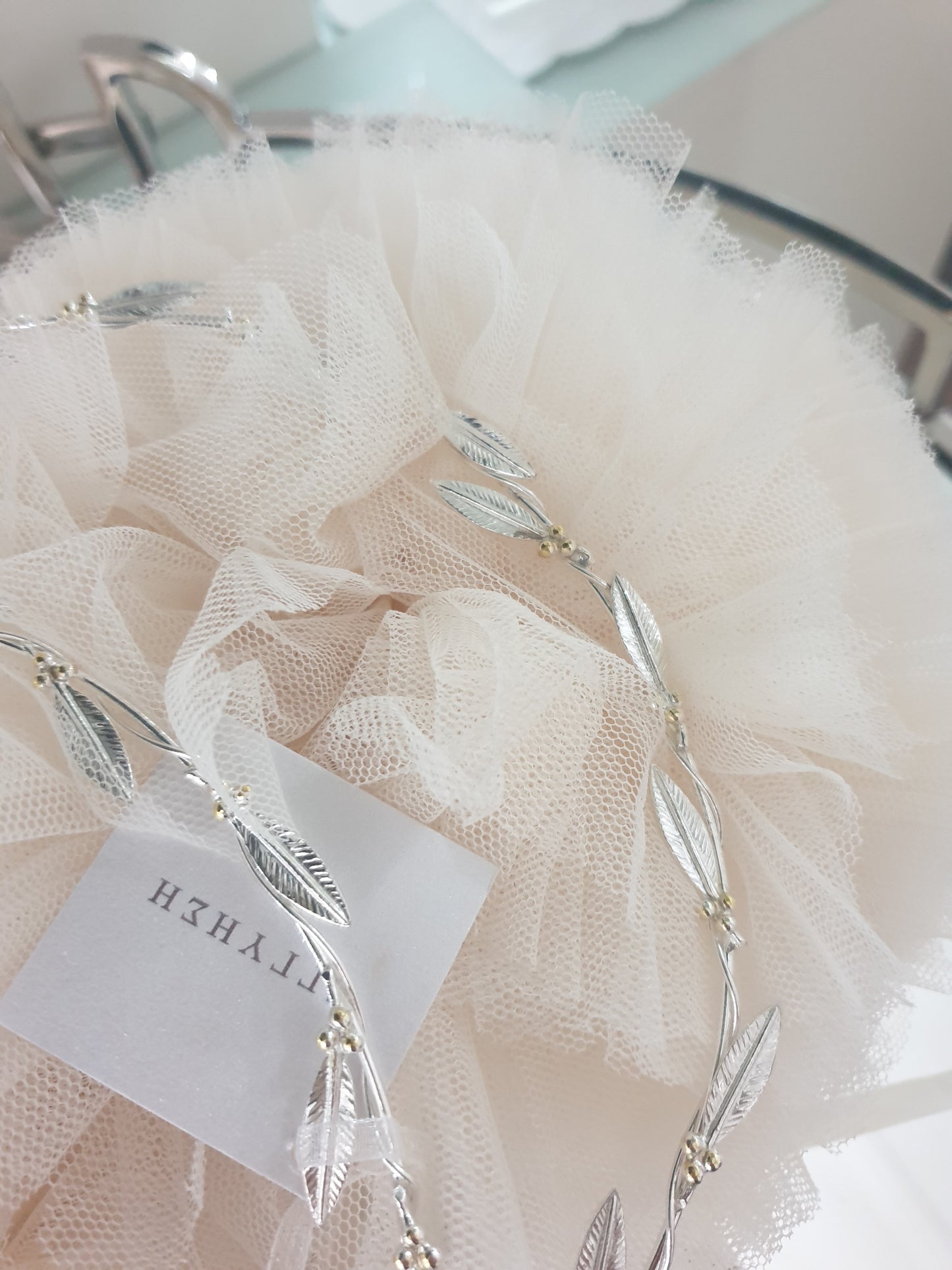 Wedding Crowns (Stefana) - Silver Leaf Deluxe