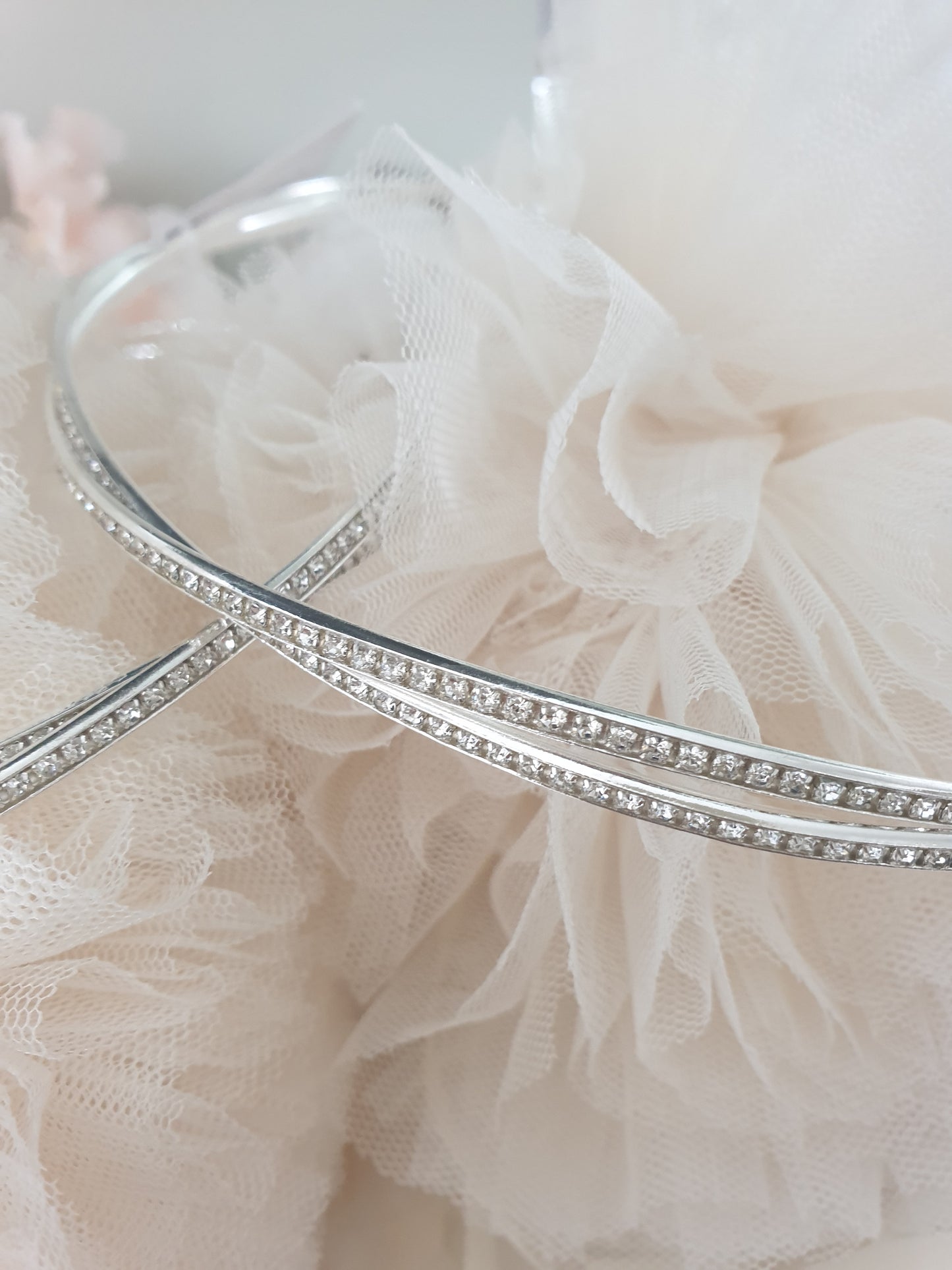 Wedding Crowns (Stefana) - SIlver Bling