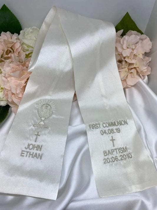 Baptism Stole - Silkbaptismstole