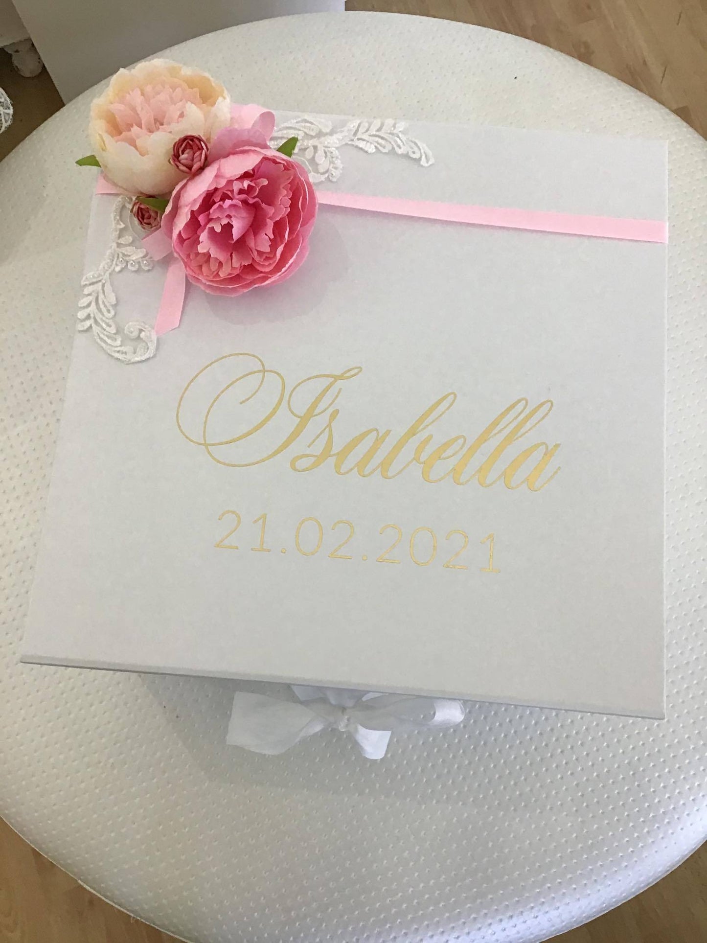 Christening Box - Isabella Rose