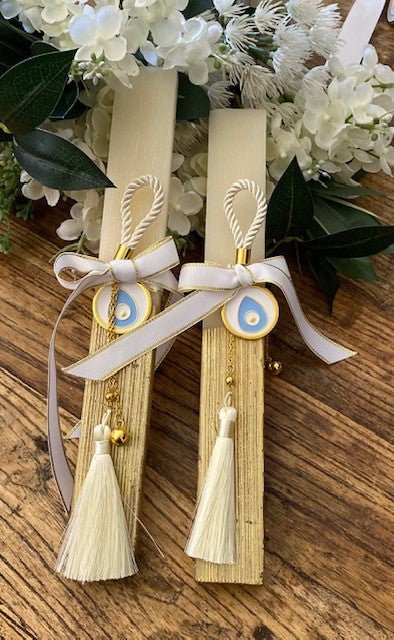 Copy of Easter Candle - Livani (Frankincense) Scented - Florence Crystal Cross | Pandora Designs Melbourne