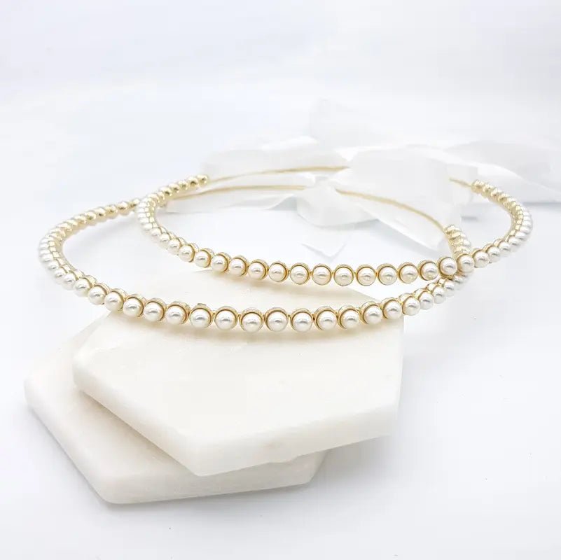 Wedding Crowns (Stefana) - Pearl Vintage Luxe - 0