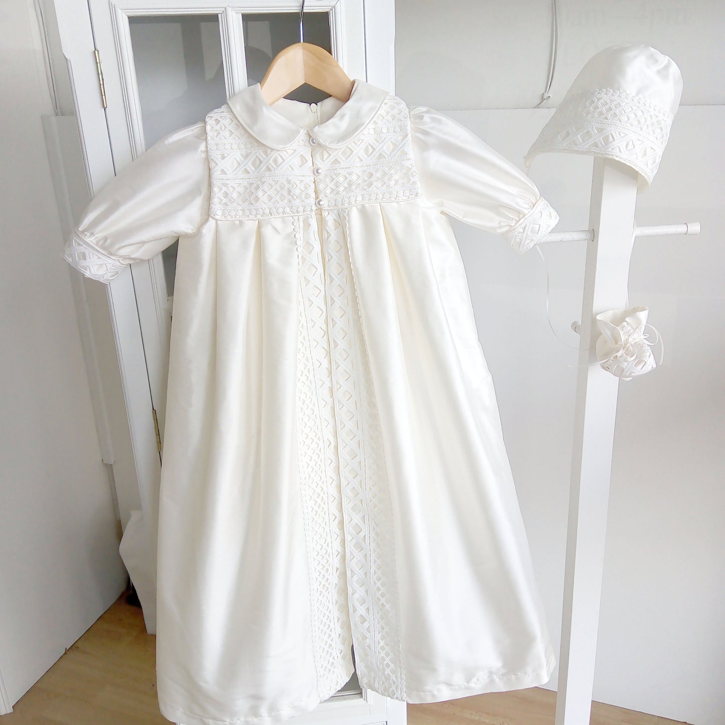 Christening Romper - Rompersetcapecaden