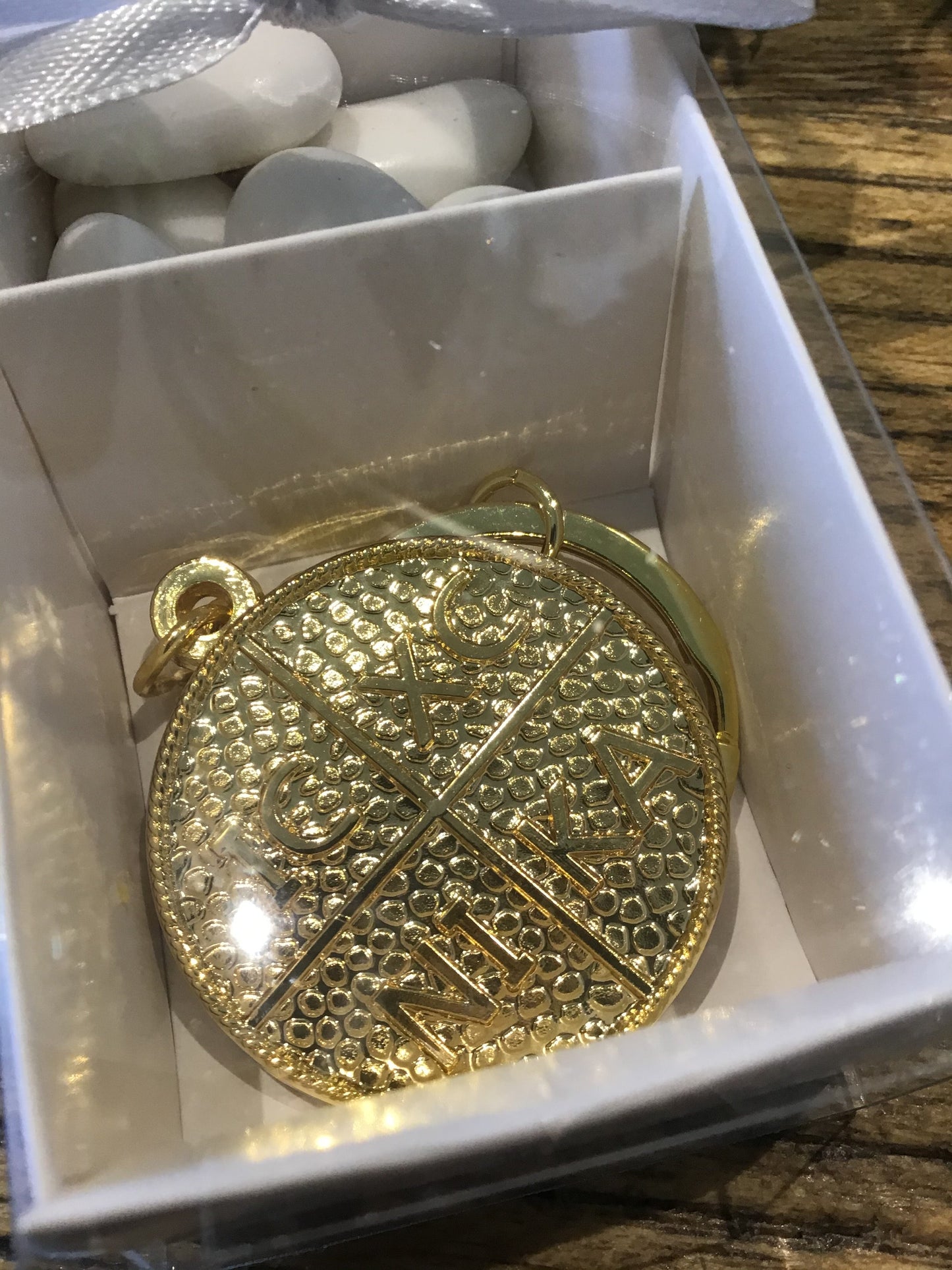 Bomboniere - Gift Boxed ICXC Keyring - 2