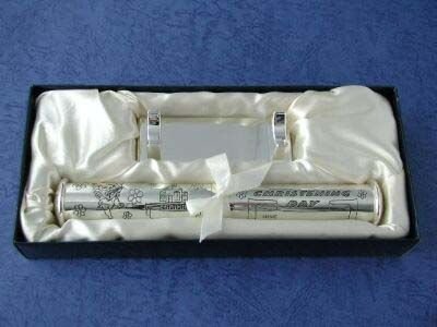 Christening Certificate Holder - Silver Plated - 0