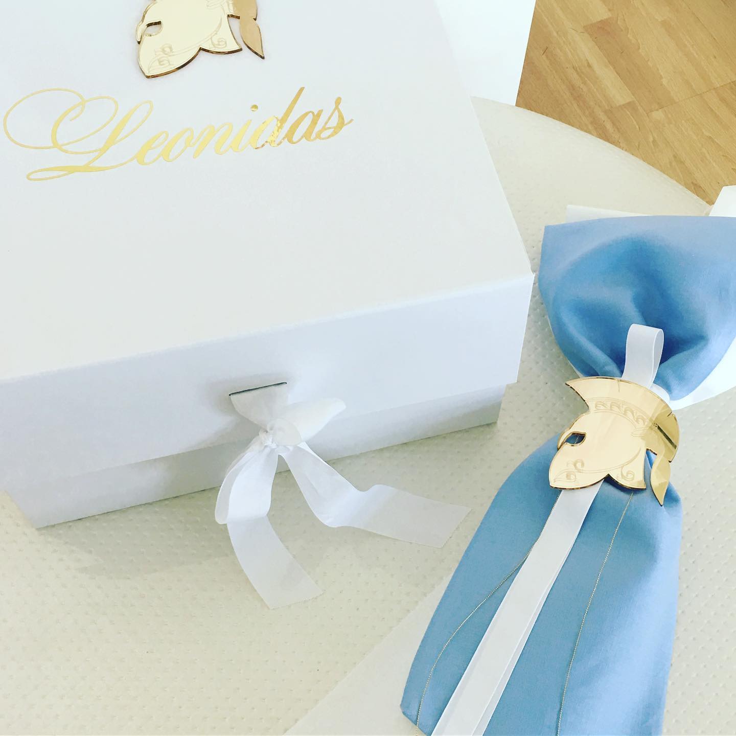 Orthodox Christening Candle - Spartan
