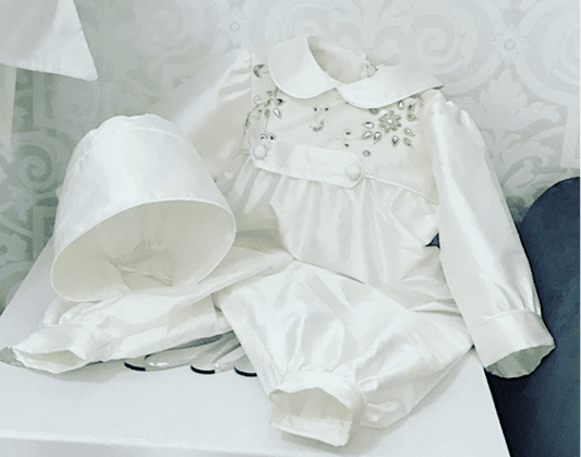 Christening Romper - 0