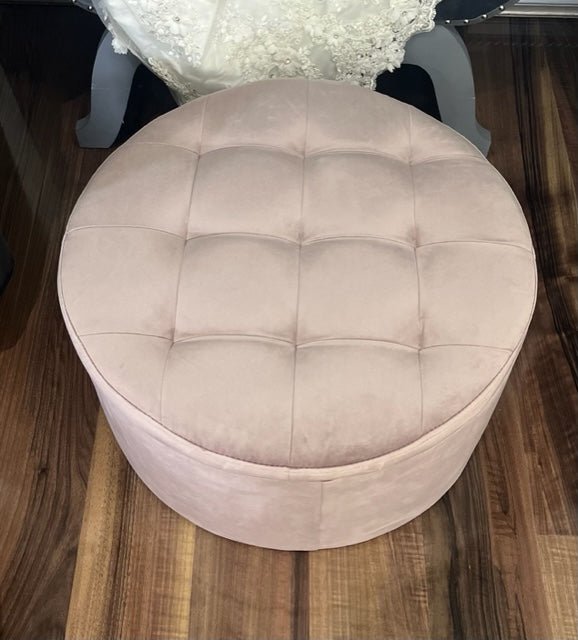 Large Pink Blush Ottoman Pandora Designs Melbourne - 0