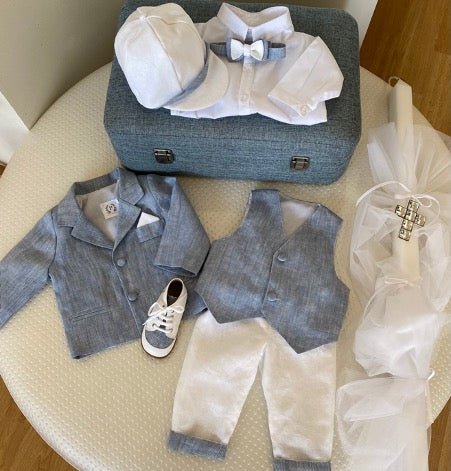 Christening Suit - Madison | Pandora Designs Melbourne