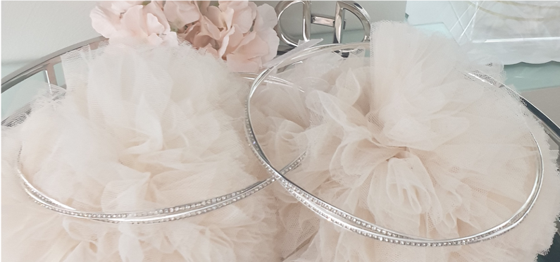 Wedding Crowns (Stefana) - SIlver Bling