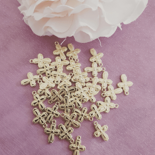 Cross Charms (Martirika) - Gold Plated - 0