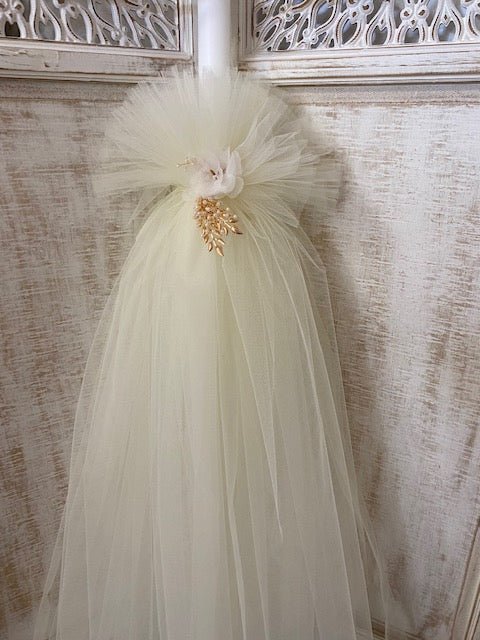 Orthodox Christening Candle - Agatha - 0