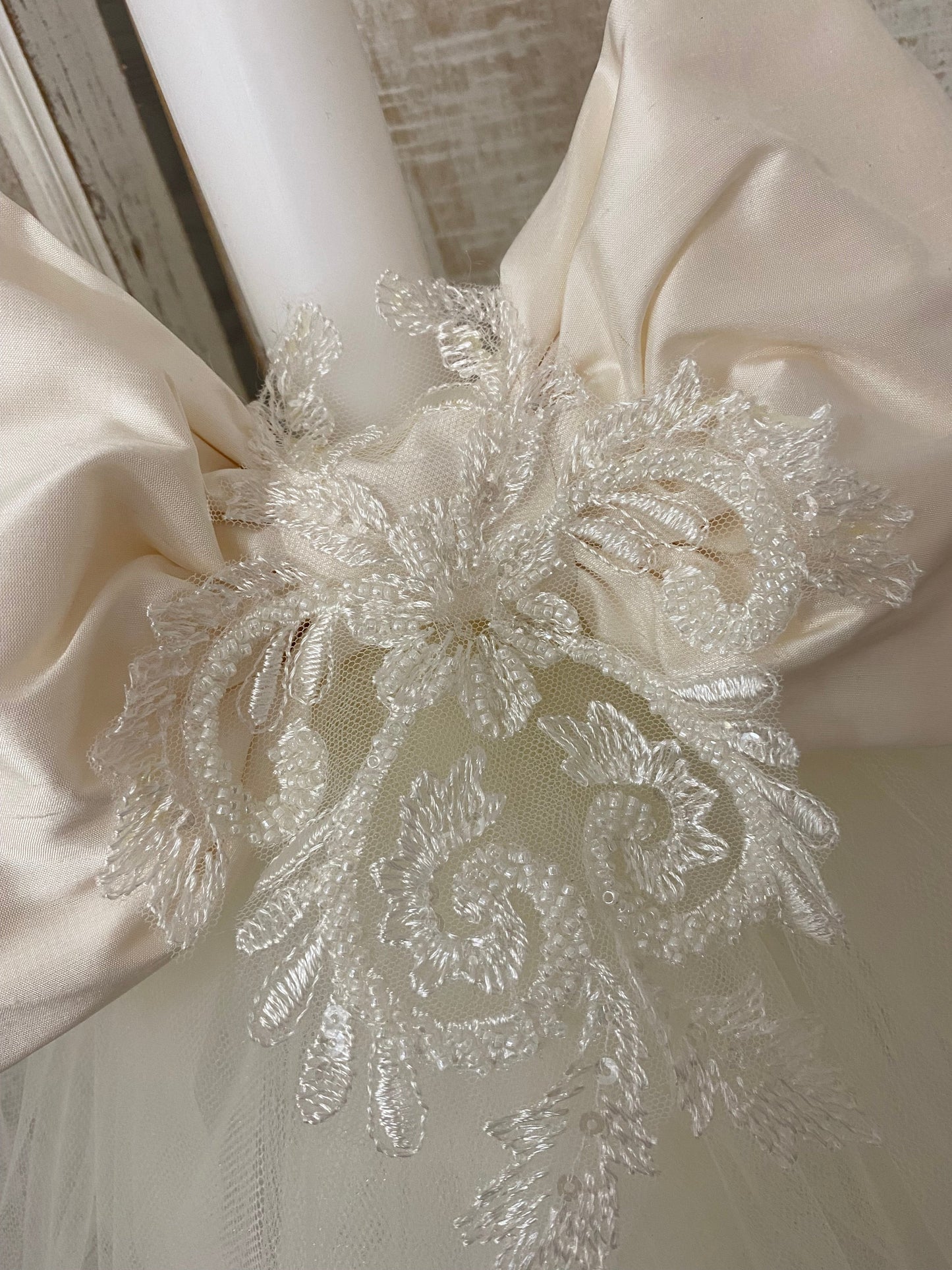 Orthodox Christening Candle - Sienna - 1