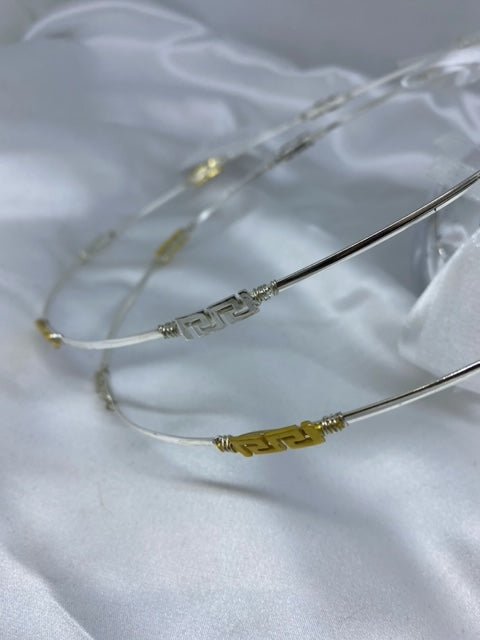 Wedding Crowns (Stefana) - Greek Key | Pandora Designs Melbourne
