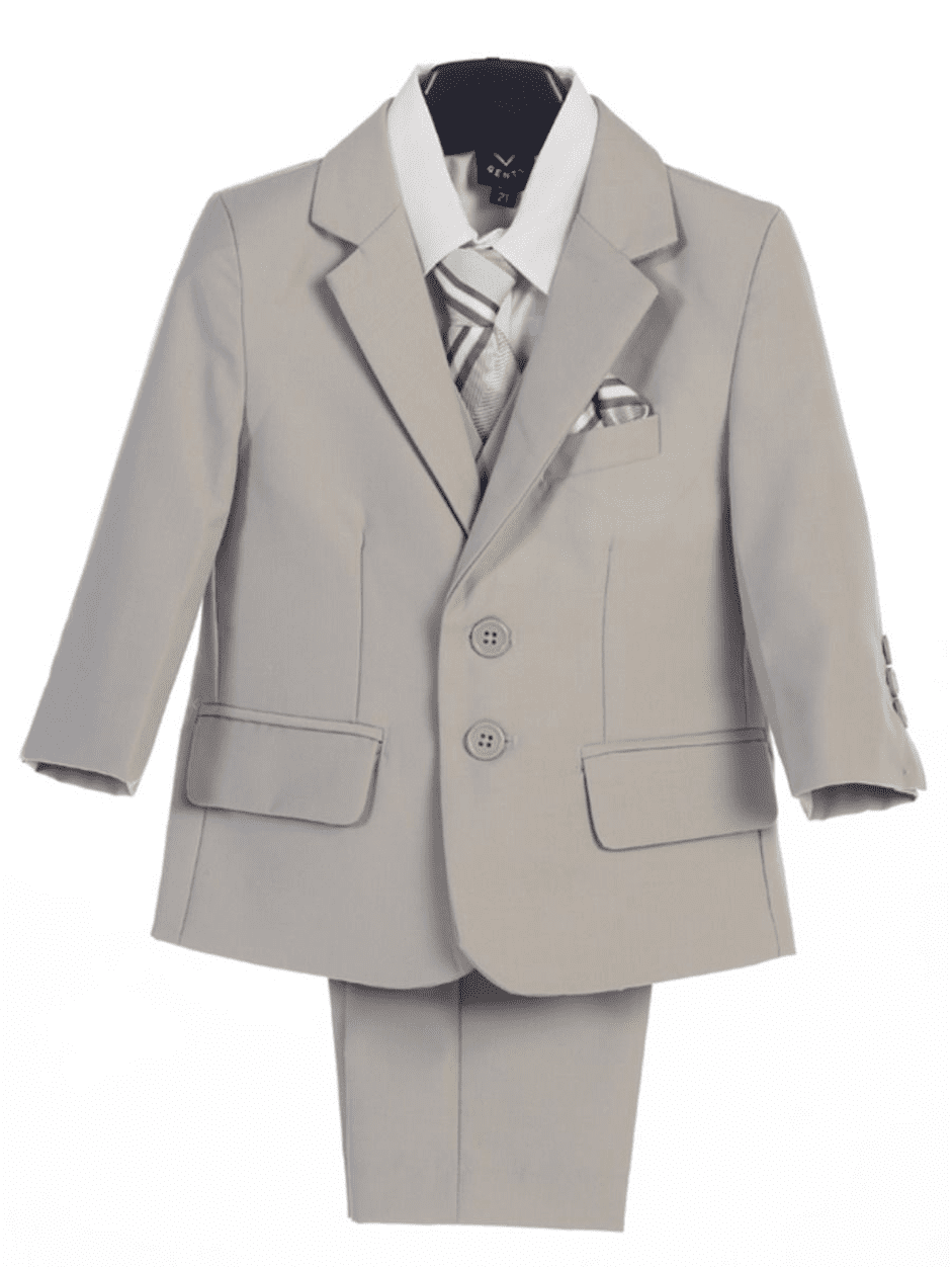 Grey page boy sales suit