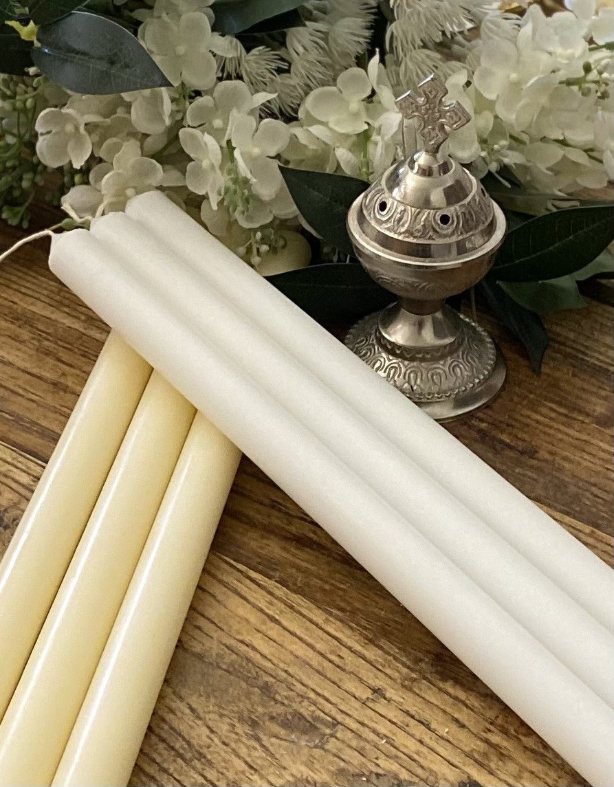 Easter Candle - Livani (Frankincense) Scented | Pandora Designs Melbourne