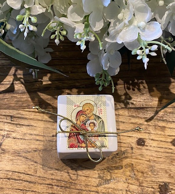 Bomboniere - Orthodox Icon Ceramic Trinket - 0