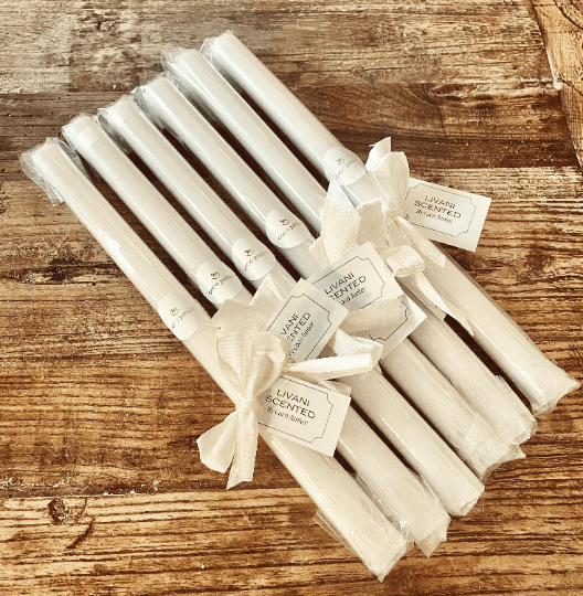 Easter Candle - Livani (Frankincense) Scented | Pandora Designs Melbourne