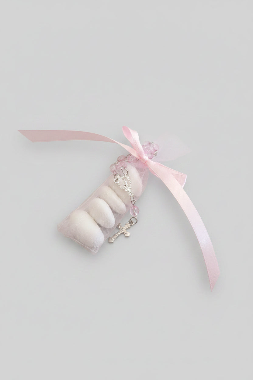 Rosary with Organza Pouch