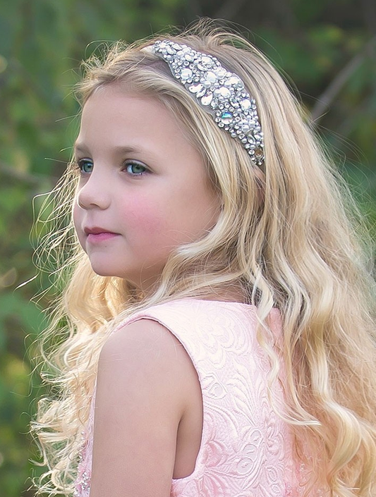 rhinestones satin headband pandora designs - 0