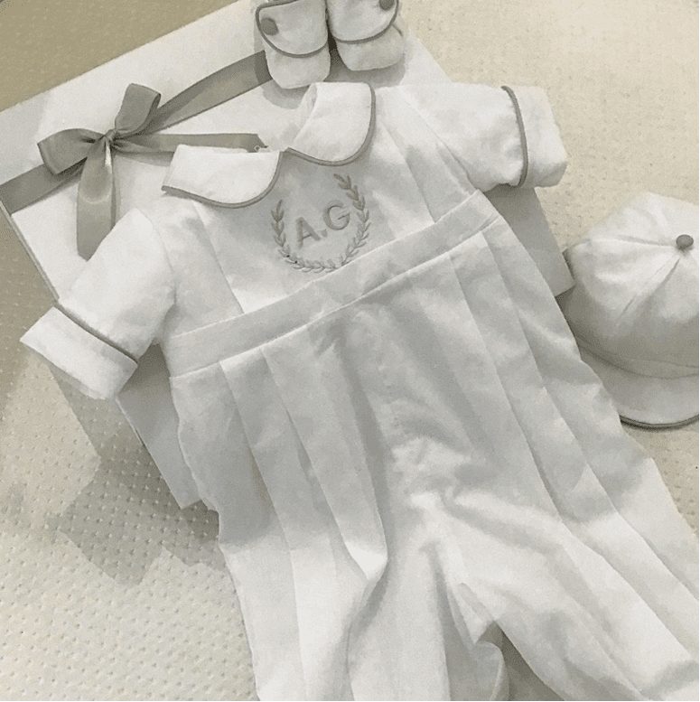 Christening Romper - 2