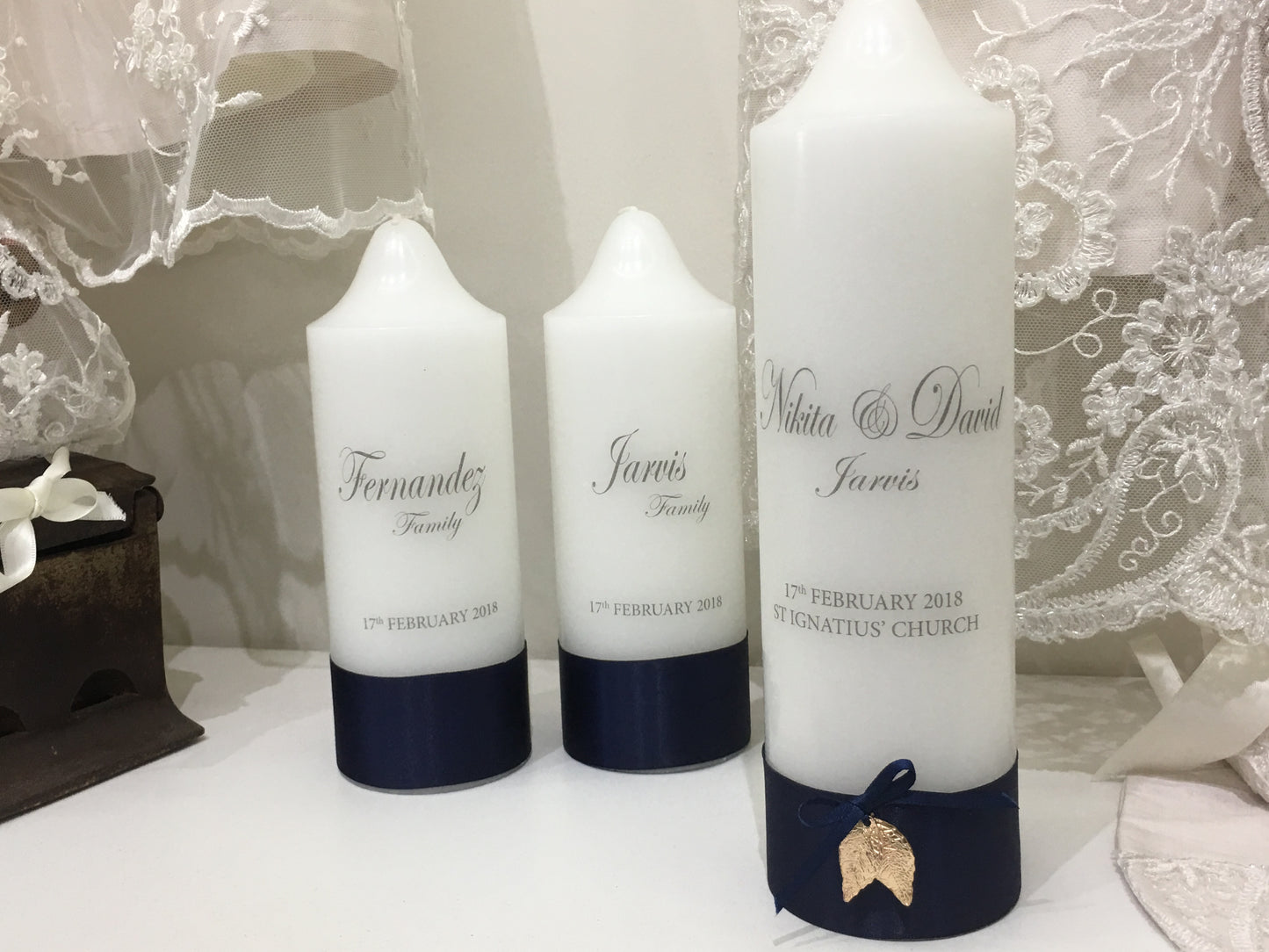 Catholic Wedding Unity Candles - 0