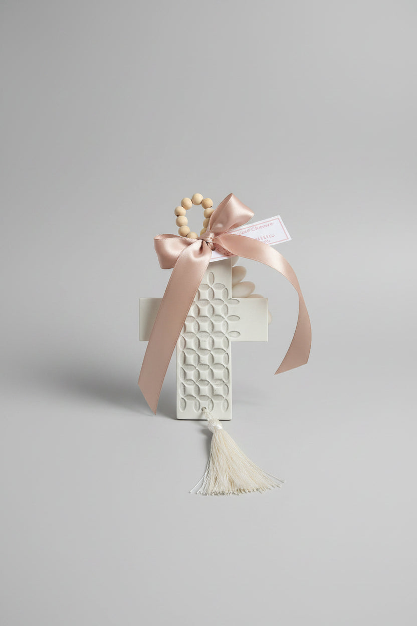 Bomboniere - Large Wooden Cross | Pandora Designs Melbourne