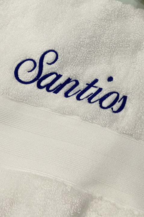 Personalised Embroidered Christening Towel - CLEARANCE