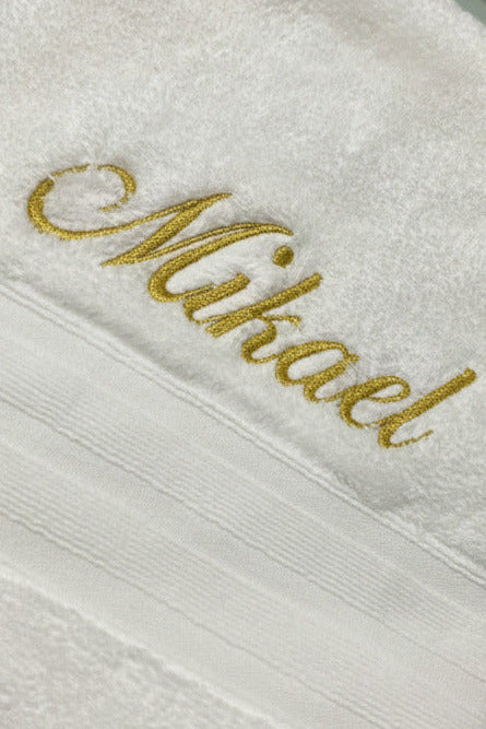 Personalised Embroidered Christening Towel - CLEARANCE