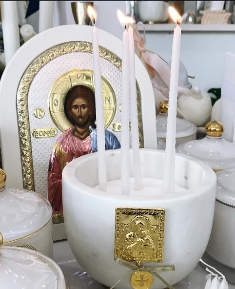 Marble Altar Set