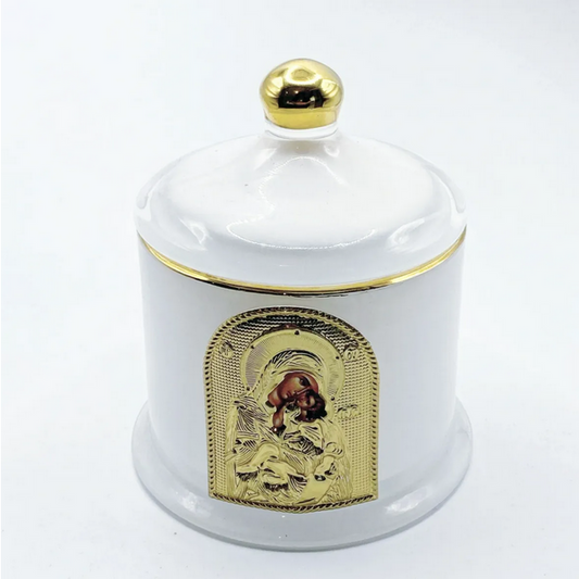 Frankincense Candle - Gold Panayia