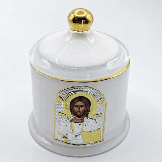 Frankincense Candle - Christ Icon