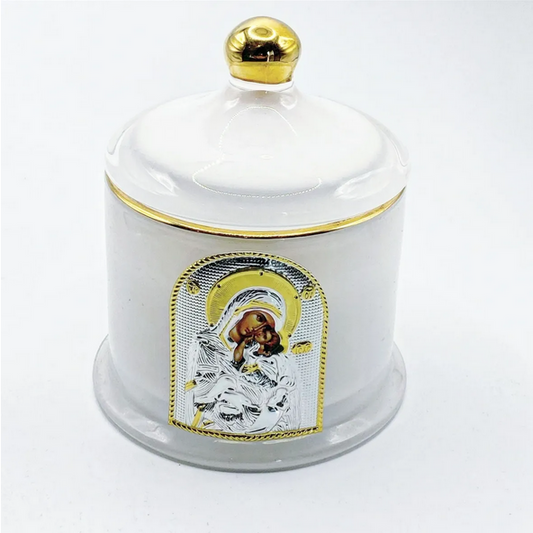 Frankincense Candle - Two Tone Panayia