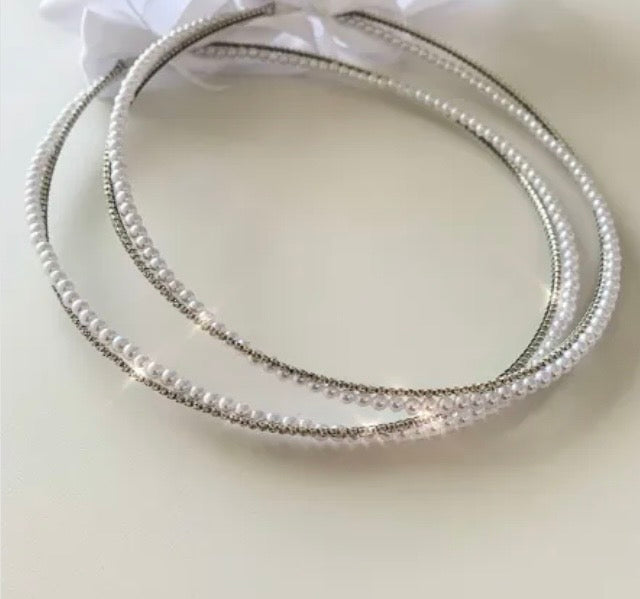 Orthodox Wedding Crowns (Stefana) - Agapi SIlver