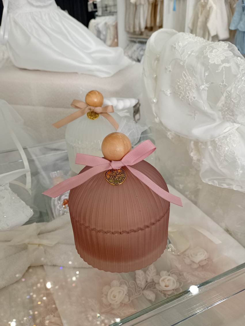 Bomboniere - Scented Candle Jar - Paros Range -140g