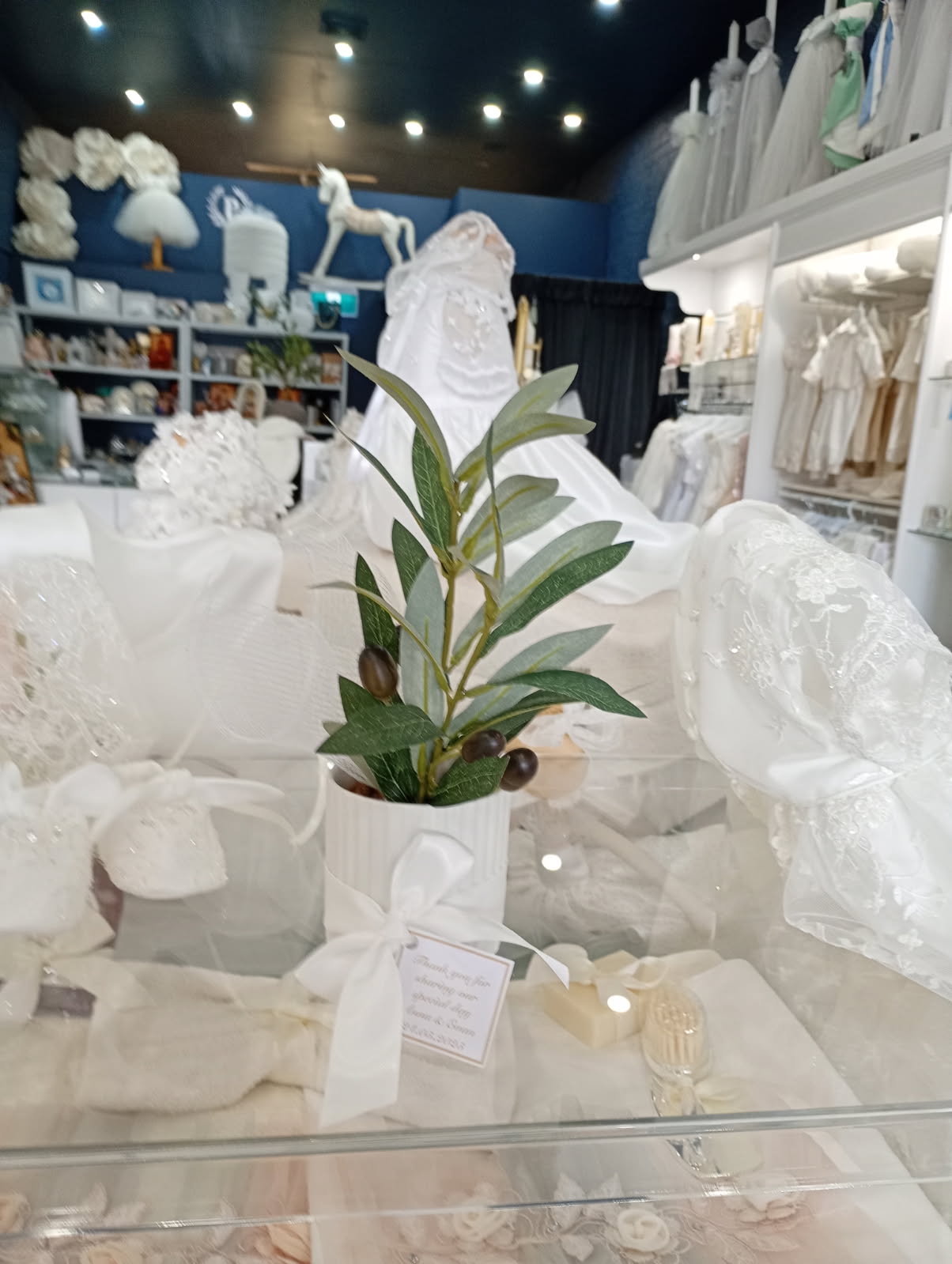 Bomboniere - Faux Mini Olive Tree - available for pick up only