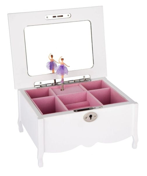 Ballerina Jewellery Box White Fontayne