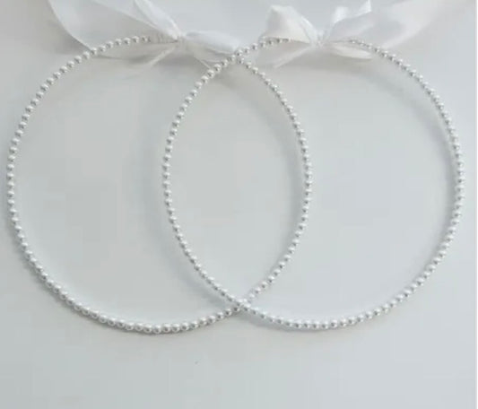 Orthodox Wedding Crowns (Stefana) - Xenia White