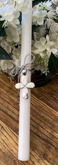 Copy of Easter Candle - Livani (Frankincense) Scented - Gold Acrylic Cross | Pandora Designs Melbourne