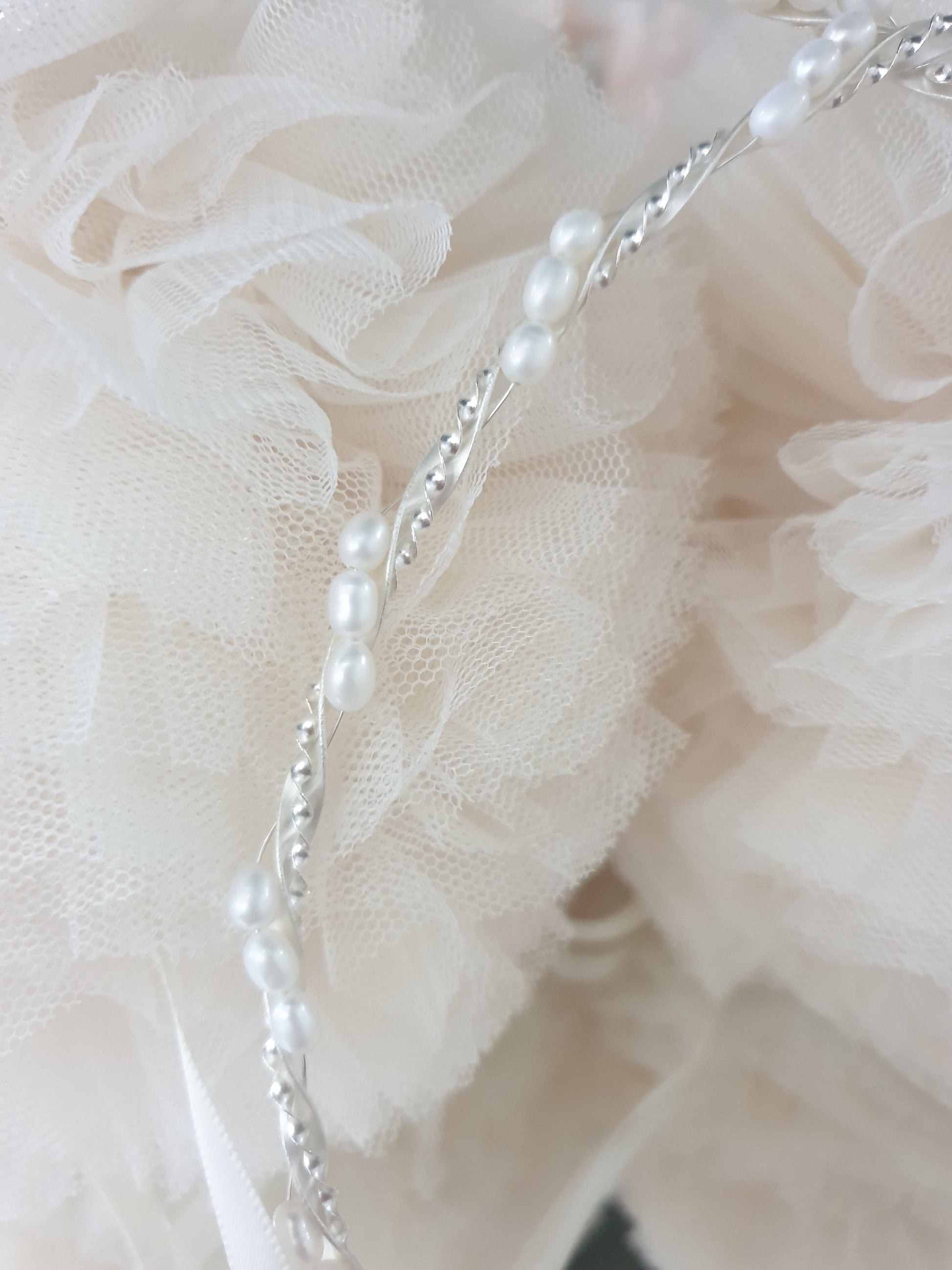 Wedding Crowns (Stefana) - Delicate Pearl | Pandora Designs Melbourne