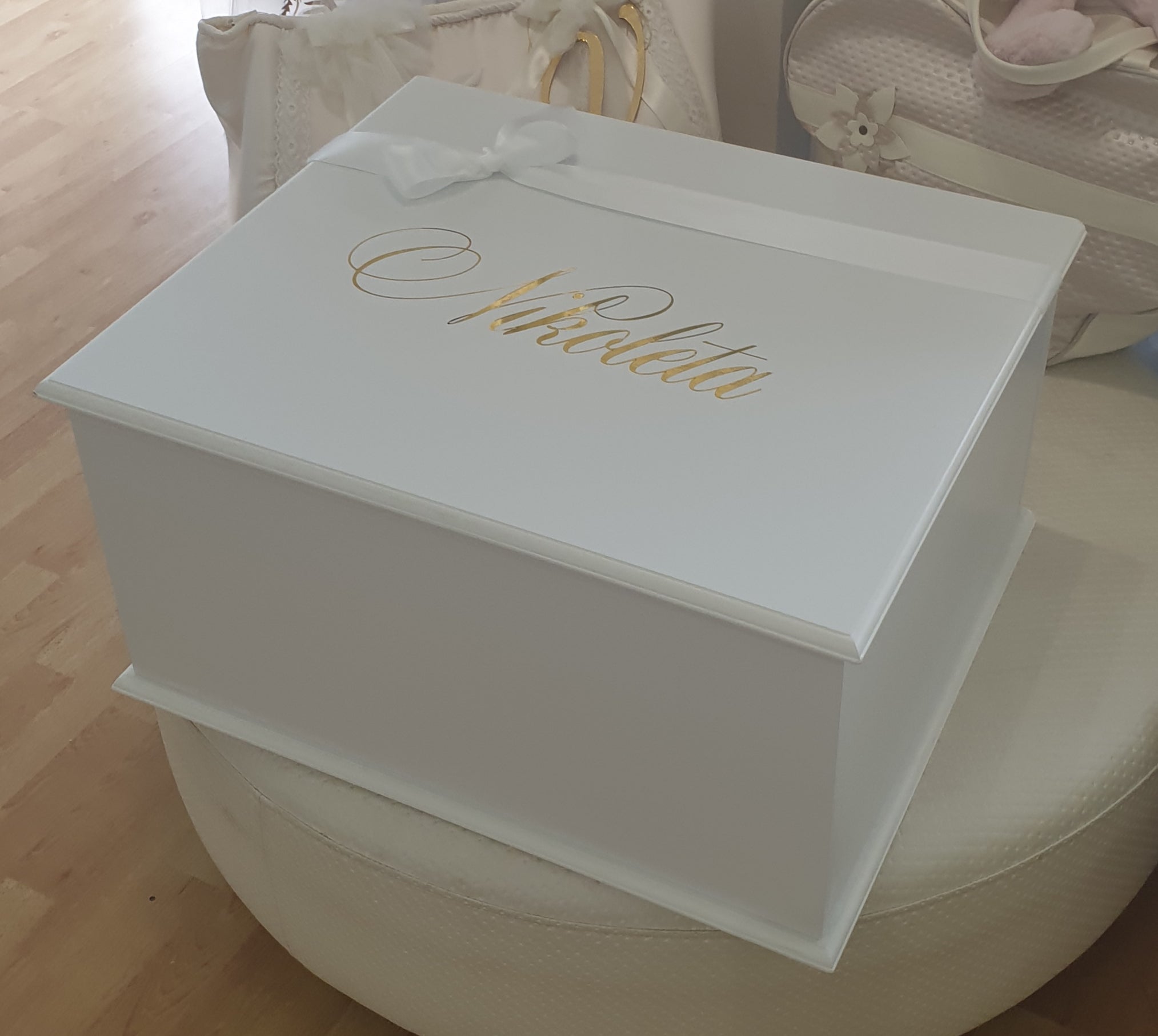 Personalised clearance christening box