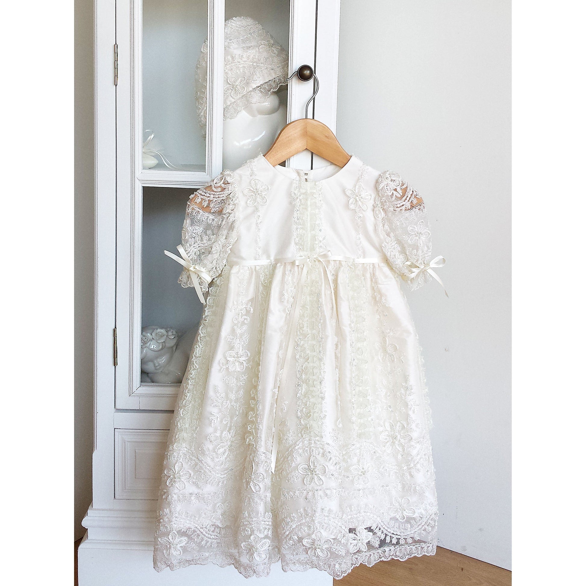 Christening Dress - Vintage Lace - 0