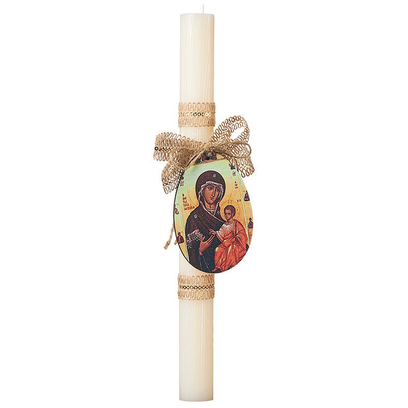 Copy of Easter Candle with Anastasi icon | Pandora Designs Melbourne