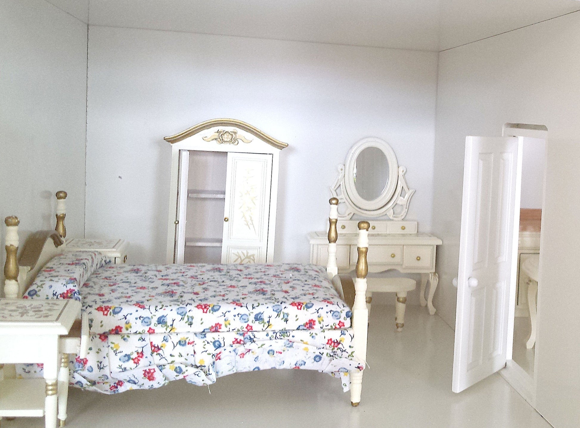 Doll House Bedroom Furniture set Doll House Furniture This