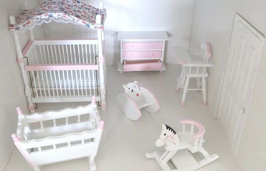 Doll House Furniture - Nurseryset