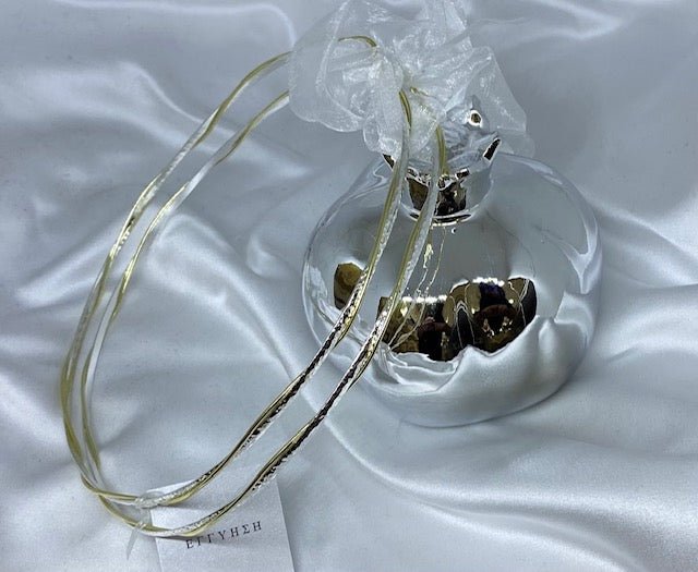 Wedding Crowns (Stefana) -  Silver Sparkle with Gold Wire Twist | Pandora Designs Melbourne