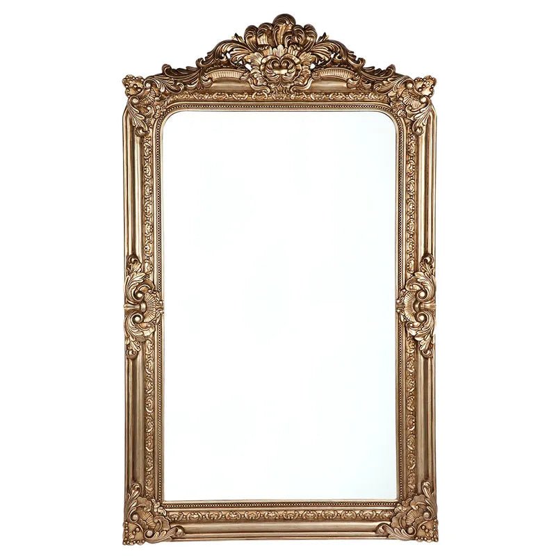 Elizabeth Floor Mirror - Antique Gold - 1